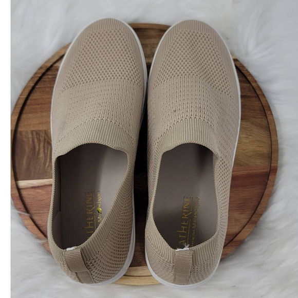 CatherinE Malandrino Tan Reanie Comfort Shoes 9 - Picture 5 of 6